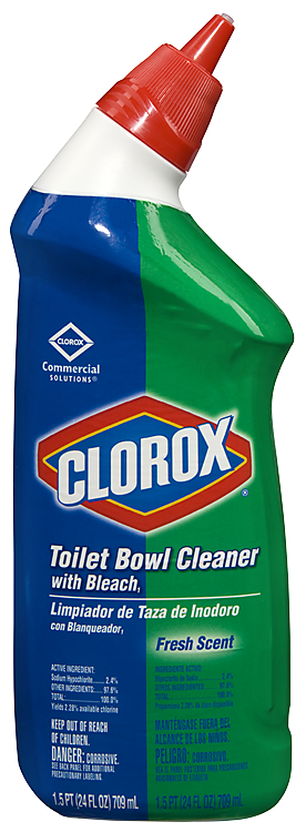 Clorox Toilet Bowl Cleaner
24 oz 12/case Fresh Scent