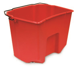 SSS Dirty Water Pail Kit for 35 QT SSS HD Bucket, Red,