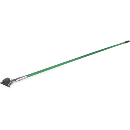 Fiberglass Dust Mop Handle
with Clip-On Connector 60&quot;, 
Green - (12/cs)