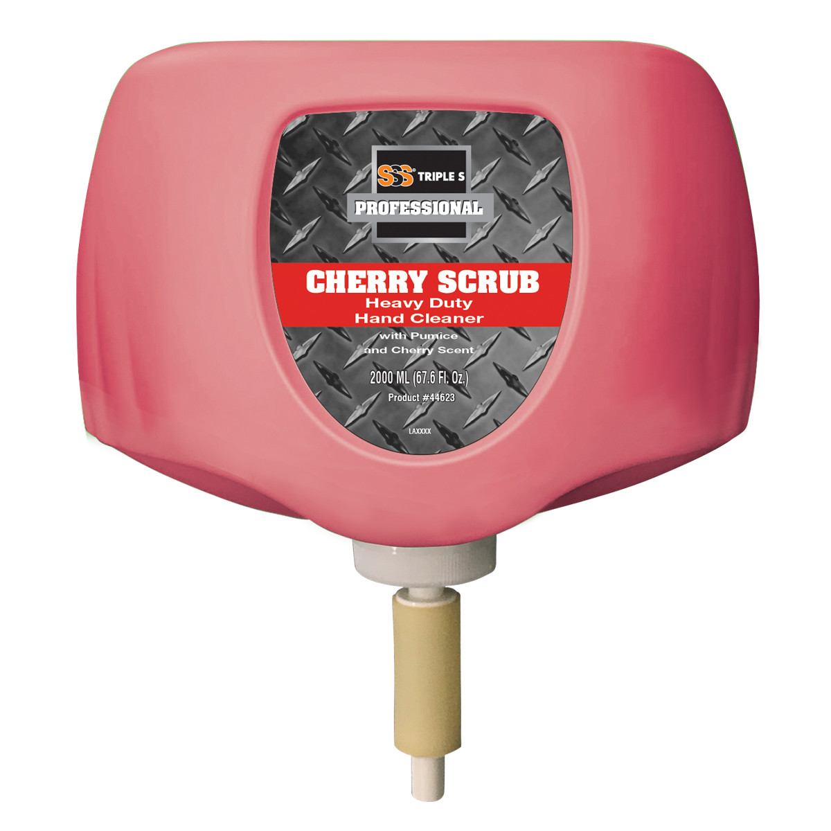 SSS CleanView Cherry Scrub
Heavy Duty Hand Cleaner,
2000ml - (4/cs)
