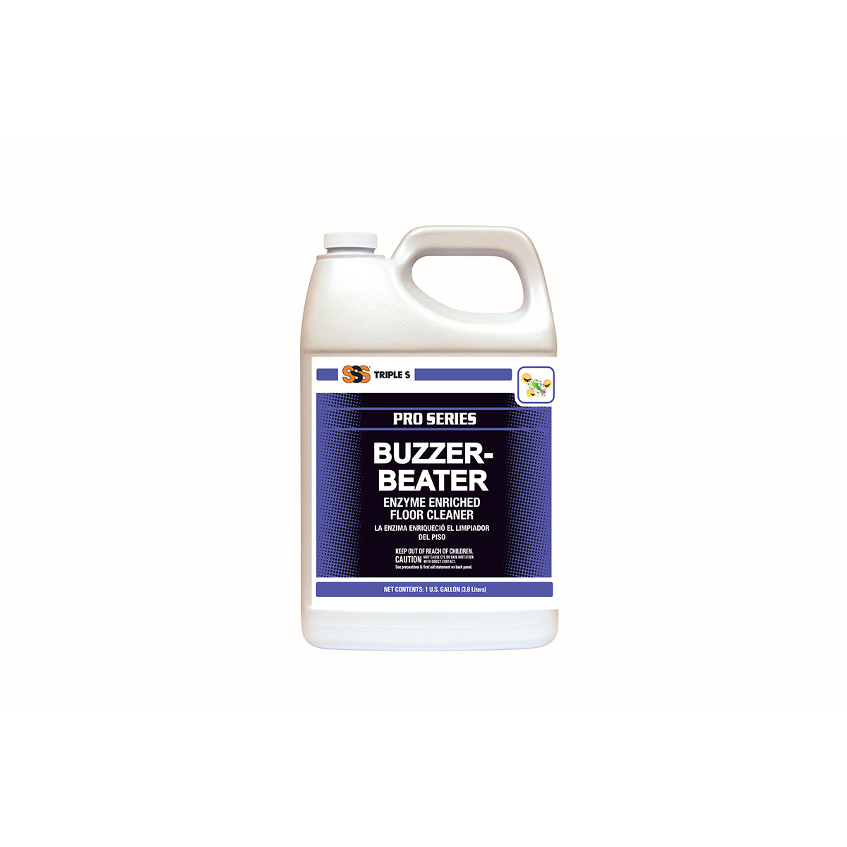 SSS Buzzer Beater Enzyme Floor 
Cleaner &amp; Deodorizer - 
(4gal/cs)