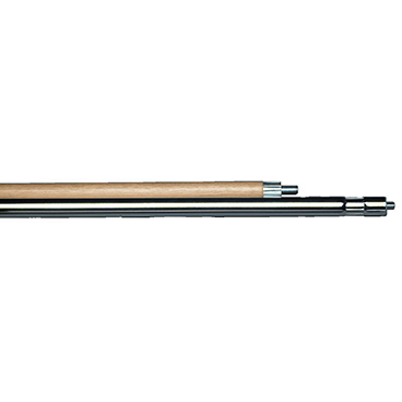 60&quot; X 1&quot; Two-Piece Sectional  Wood/Steel Speed Sweep Handle, 