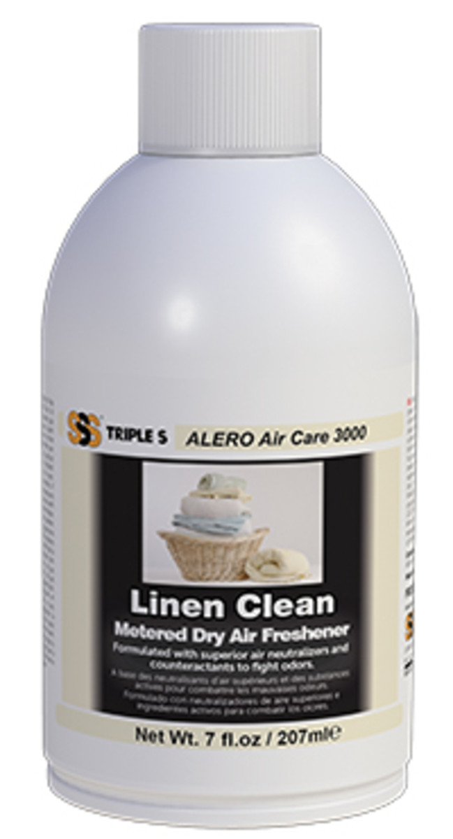 SSS Alero 3000 Metered, Linen  Clean Refill, 7oz - (12/cs)