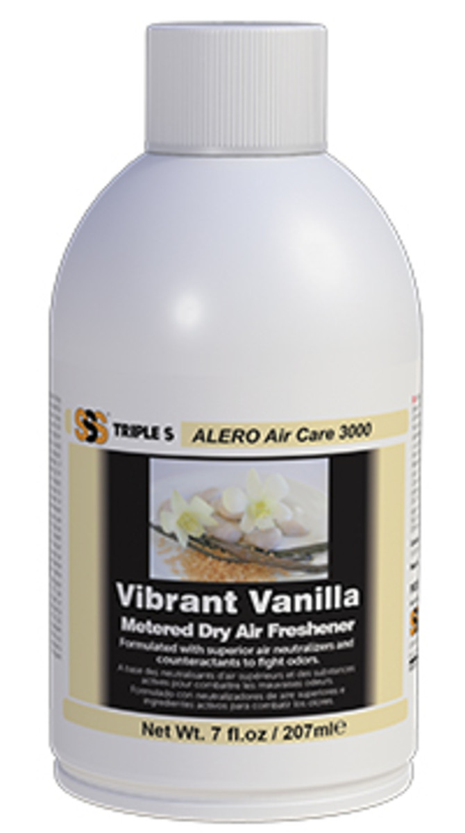 SSS Alero 3000 Metered, 
Vibrant Vanilla Refill, 7oz - 
(12/cs)