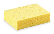 SSS Yellow Cellulose Utility  Sponge, Medium 6&quot;x4.25&quot;, 