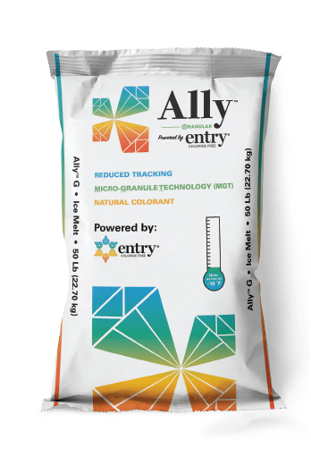 Ally G Granular Ice Melt 
Powered by Entry, 50# - 
(49/plt)