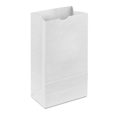 6# White Wet Wax Bakery Bag  (1000/cs)   Inno-Pak 