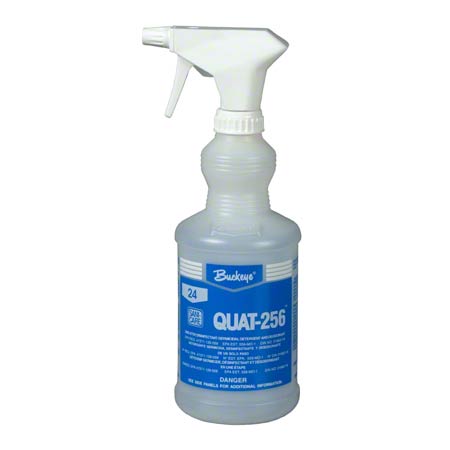 Buckeye Quat 256 Grip &amp; Go  Bottle &amp; Sprayer - (12/cs) 