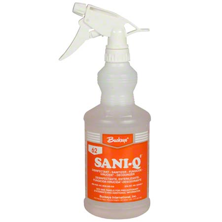 Buckeye Sani-Q2 Grip &amp; Go 
Bottle &amp; Sprayer - (12/cs)