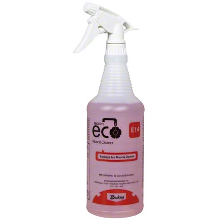 Buckeye ECO E14 Muscle 
Cleaner, Spray Bottles - 
(12/cs)