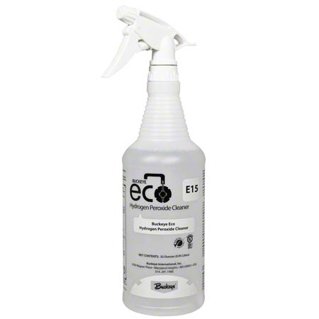 Buckeye ECO E15 Hydrogen  Peroxide Cleaner, Spray 