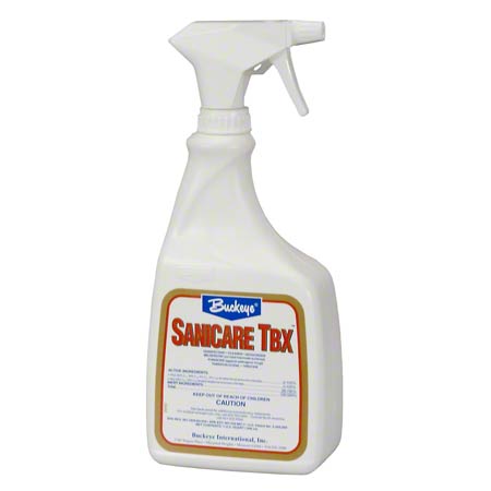 Buckeye Sanicare TBX RTU
Disinfectant / Cleaner / 
Deodorizer - (12qts/cs)