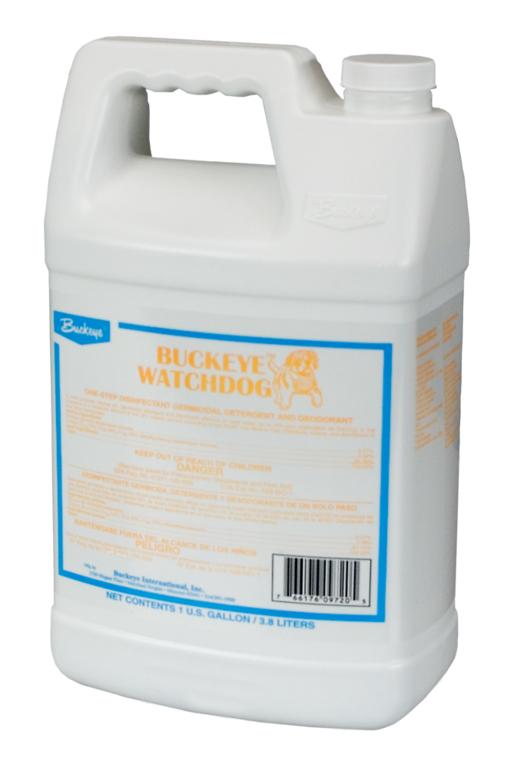 Buckeye Watchdog NF 
Disinfectant / Cleaner / 
Deodorizer - (4gal/cs) 