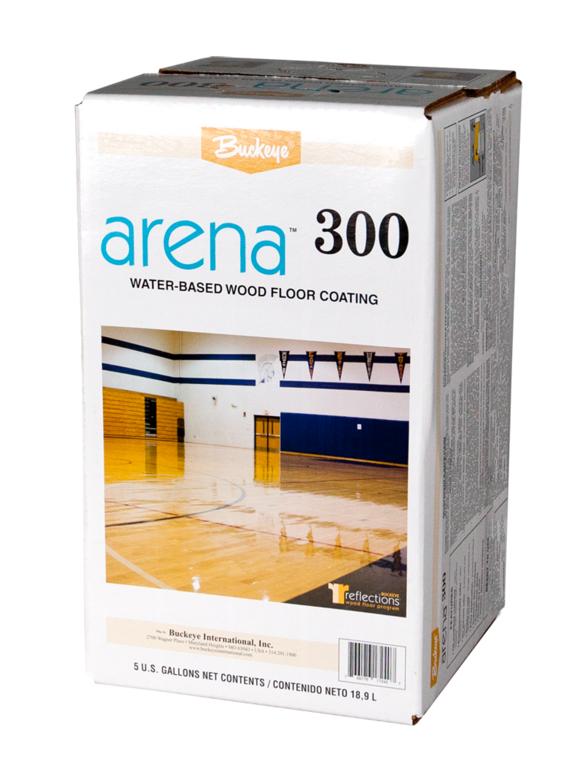 Buckeye Arena 300 Water Based 
Wood Floor Coating - 5 Gal. 
Action Pac