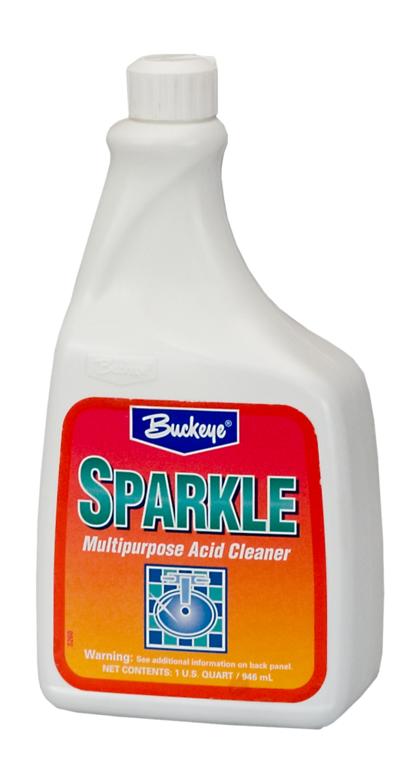 Buckeye Sparkle Multi-Purpose 
Acid Cleaner - (12qts/cs)