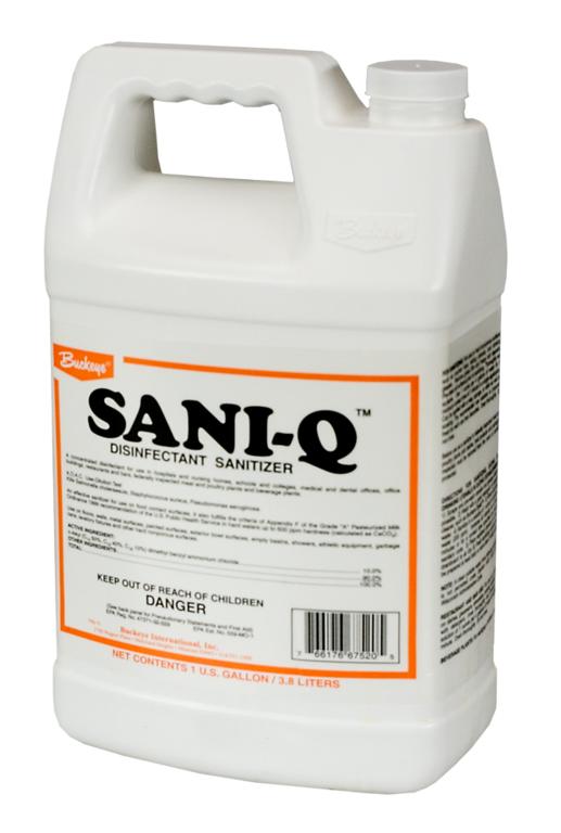 Buckeye Sani-Q2 Sanitizer/  Disinfectant - (4gal/cs)