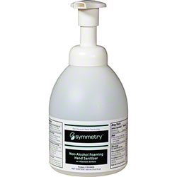 Symmetry Non-Alcohol Foam Hand 
Sanitizer, 550ml Pump -(12/cs)
