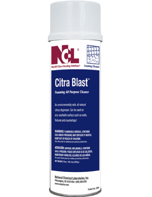 NCL Citra Blast Aerosol  Foaming All-Purpose Cleaner, 