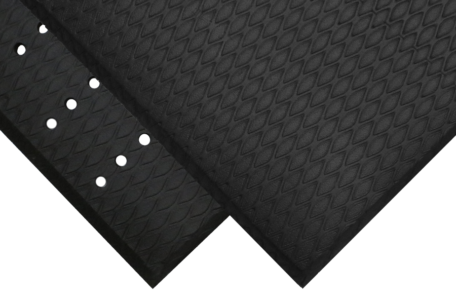 Cushion Max Anti-Fatigue
Floor Mat, 2&#39; x 3&#39;, No Holes, 
Black