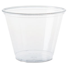 Dart Ultra Clear Cups, Squat, 
9oz, PET - (1000/cs)