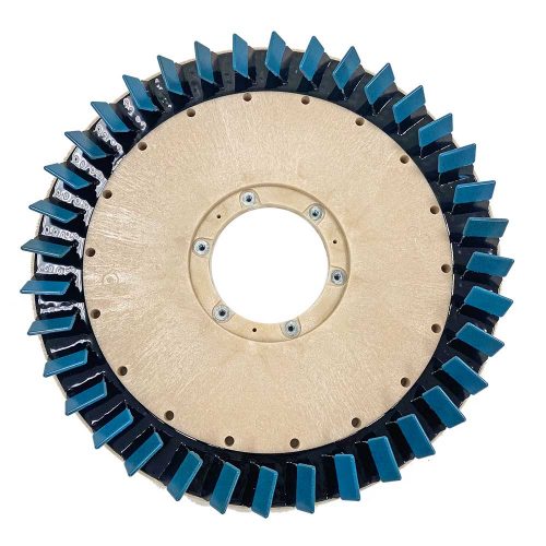 Malish Diamond Devil Grind 
Tool, Blue, 14&quot;, Clockwise
*Requires Clutch Plate*
*Optional Riser*