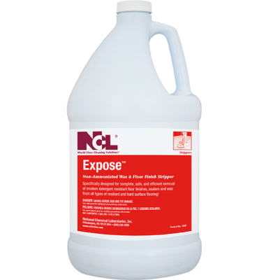 NCL Expose Non-Ammoniated Wax
and Floor Finish Stripper -
(4gal/cs)