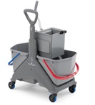 Filmop OneFred Double Bucket 
Cleaning Combo w/Side Press 
Wringer 