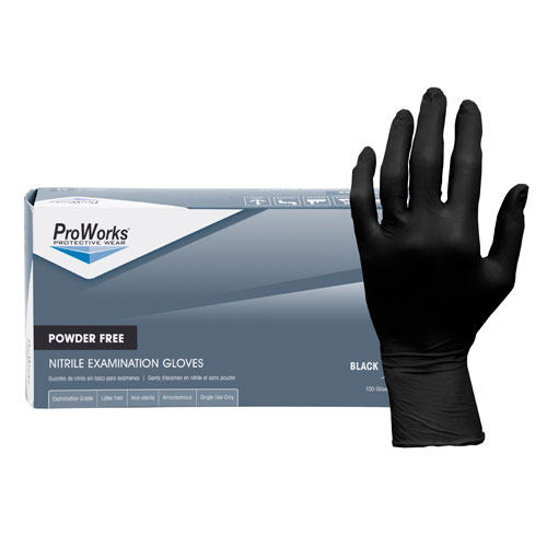 ProWorks Nitrile Exam  Powderfree Glove, Large, 