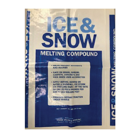 Ice &amp; Snow Rock Salt - (50# 
bag)
***Only sold by the pallet***