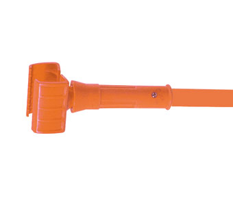 IMPACT 60&quot; Gripper Mop Handle Fiberglass, Orange, 12/cs