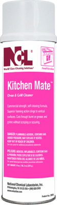 NCL Kitchen Mate Oven &amp; Grill   Cleaner, Aerosol, 18oz - 