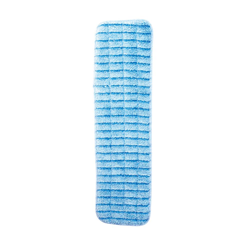 Impact 18&quot; Microfiber Wet Mop  w/ Scrub Strips, Blue -