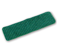 Impact 18&quot; Microfiber Wet Mop w/ Scrub Strips, Green -