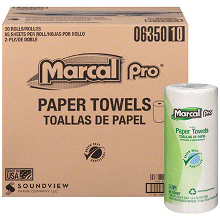 Marcal Pro 2 Ply Kitchen Paper 
Towels, 85ct - (30/cs)