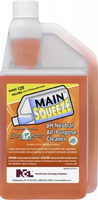 NCL MAIN SQUEEZE Floor
Cleaner Earth Sense pH
Neutral All-Purpose Cleaner -
(6/cs)