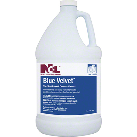 NCL Blue Velvet No-Film 
General Purpose Cleaner - 
(4gal/cs)