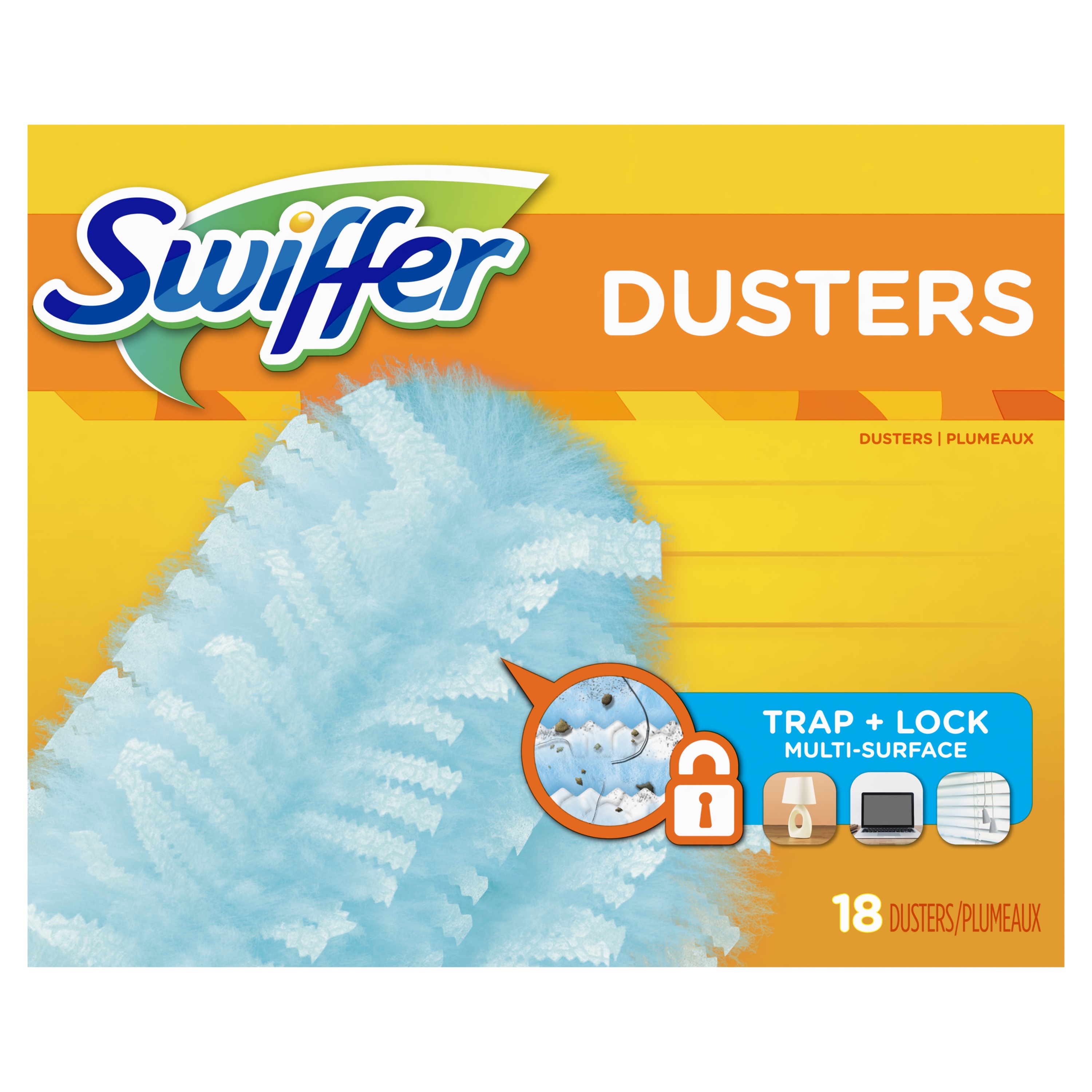 Swiffer Dusters 180 Refill,  Multi-Surface, 18/bx - 
