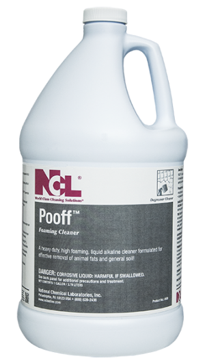NCL Pooff Foaming Cleaner/Degreaser - (4gal/cs)