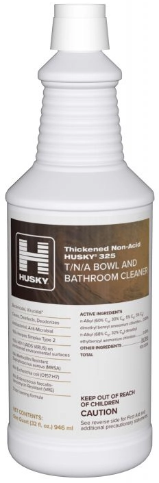 Husky 325 Thickened Non-Acid 
Bowl &amp; Bathroom Cleaner - 
(12qts/cs)