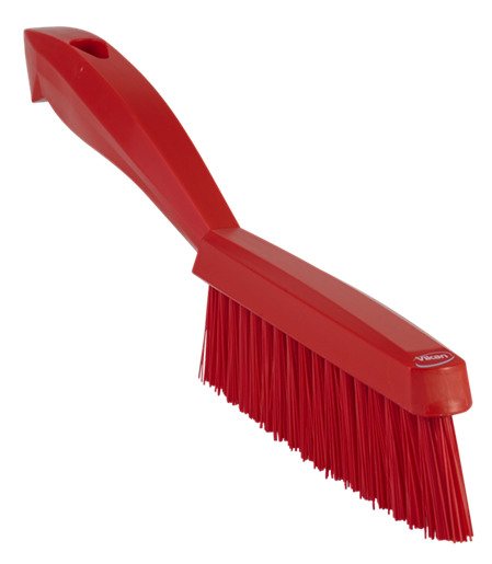 Vikan Narrow Utility Brush RED Length 11.8&quot;,width .8&quot;,Height 