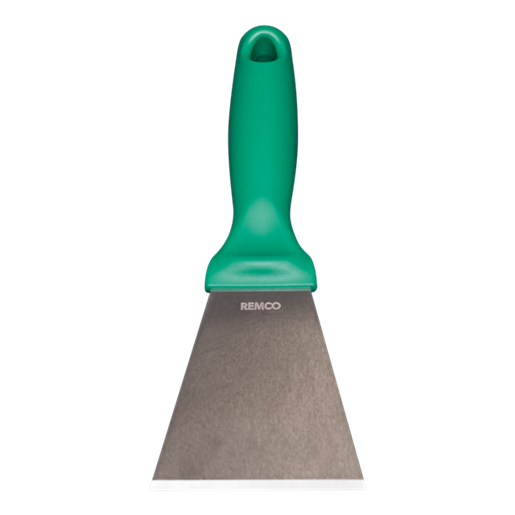 3&quot; Stainless Steel Scraper -  Green