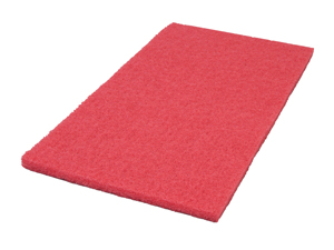 14&quot; x 24&quot; Red Buffing Pads -
(5/cs)