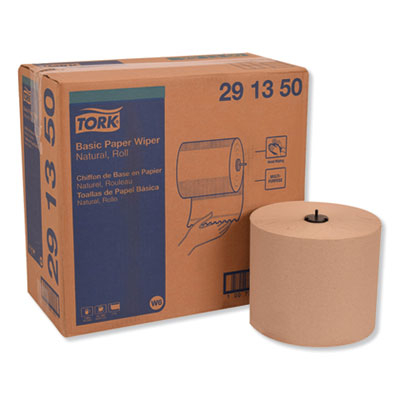 Tork Basic Paper Wiper, Roll  Towel, Brown, 1150ft - (4/cs)