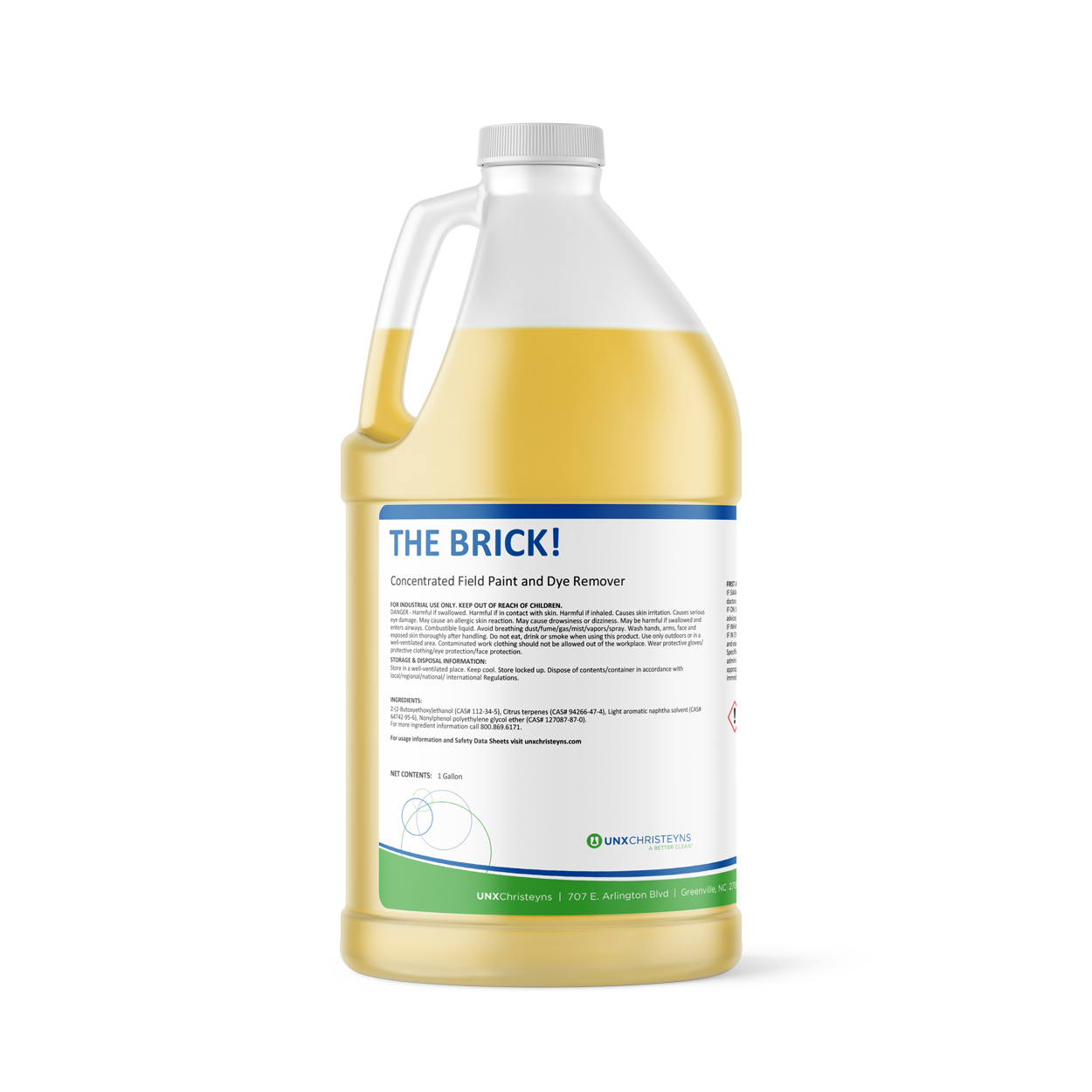 UNX The Brick concentrated  field paint and dye remover - 