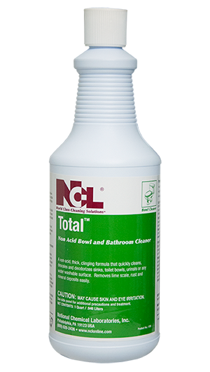 NCL Total Non-Acid Bowl &amp;  Bathroom Cleaner - (12qts/cs)