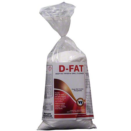 Warsaw D-FAT Fryer Cleaner, 3#  Bag - (12/cs)