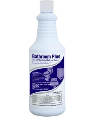 NCL Bathroom Plus Non-Acid 
Disinfectant Bathroom Cleaner 
- (12qts/cs)