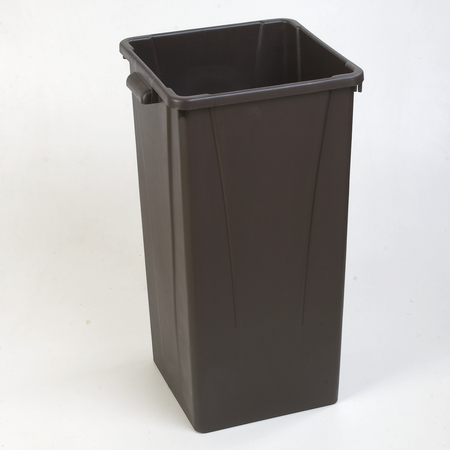 23 gal Centurian Tall Square Container - Brown