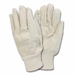 White Cotton Gloves 12dz/bg 25dz/cs