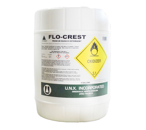 UNX FloCrest Oxygen Bleach  Detergent - (5gal)
